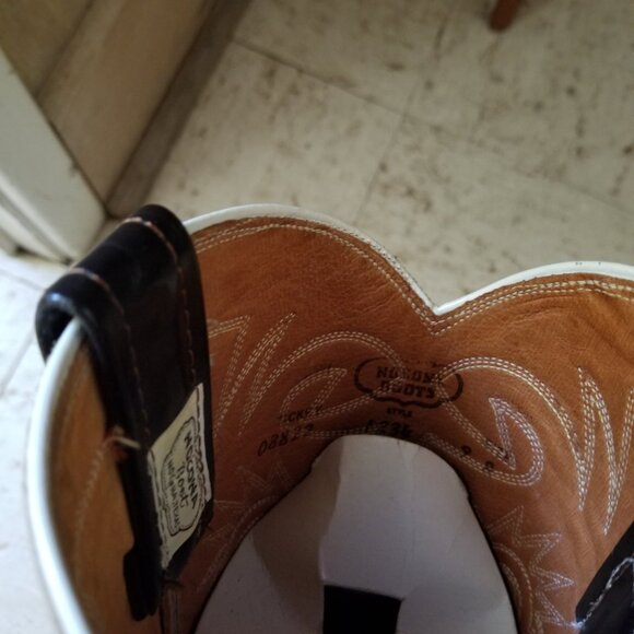 Nocona Cowboy Boots, W's Sz 9, Embroidered, Classic - Picture 3 of 6